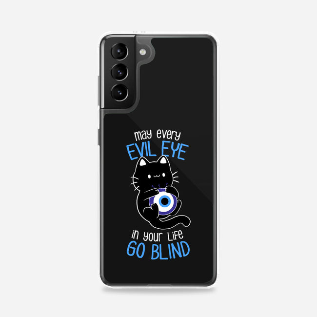 The Evil Eye Cat-Samsung-Snap-Phone Case-tobefonseca