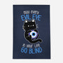 The Evil Eye Cat-None-Indoor-Rug-tobefonseca