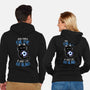 The Evil Eye Cat-Unisex-Zip-Up-Sweatshirt-tobefonseca