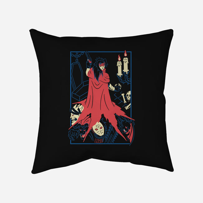 Chaos Within-None-Removable Cover-Throw Pillow-Henrique Torres