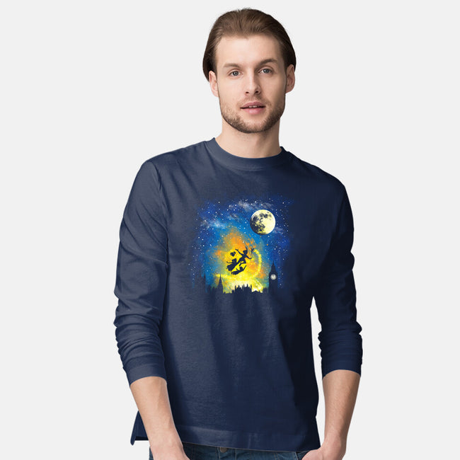 Magical Night-Mens-Long Sleeved-Tee-dalethesk8er