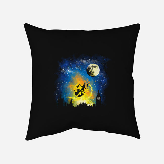 Magical Night-None-Non-Removable Cover w Insert-Throw Pillow-dalethesk8er