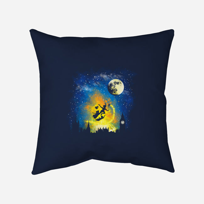 Magical Night-None-Removable Cover-Throw Pillow-dalethesk8er