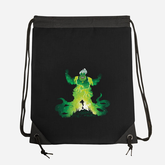 Ursula's Spell-None-Drawstring-Bag-dalethesk8er