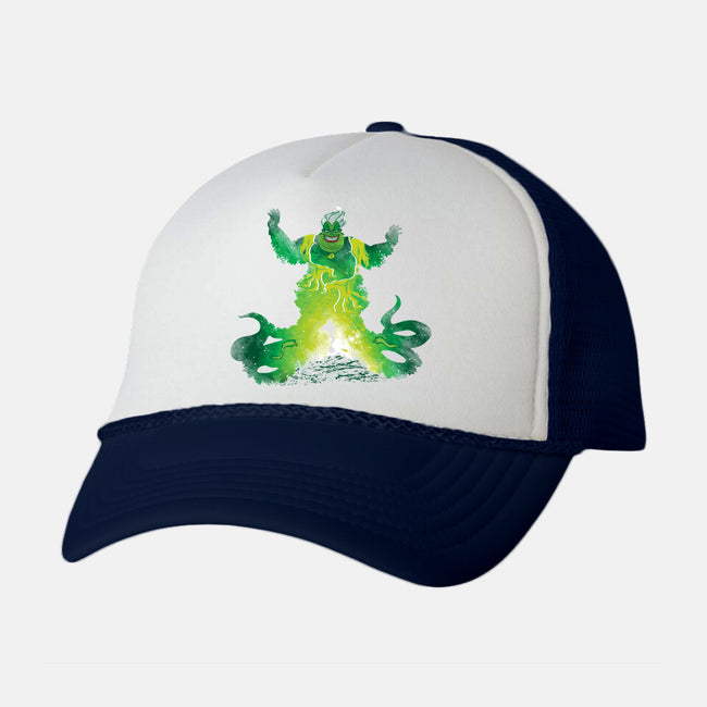 Ursula's Spell-Unisex-Trucker-Hat-dalethesk8er