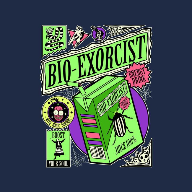 Bio-Exorcist Energy Drink-Womens-V-Neck-Tee-sachpica