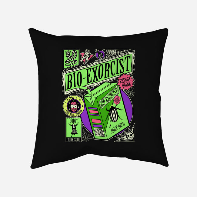 Bio-Exorcist Energy Drink-None-Non-Removable Cover w Insert-Throw Pillow-sachpica