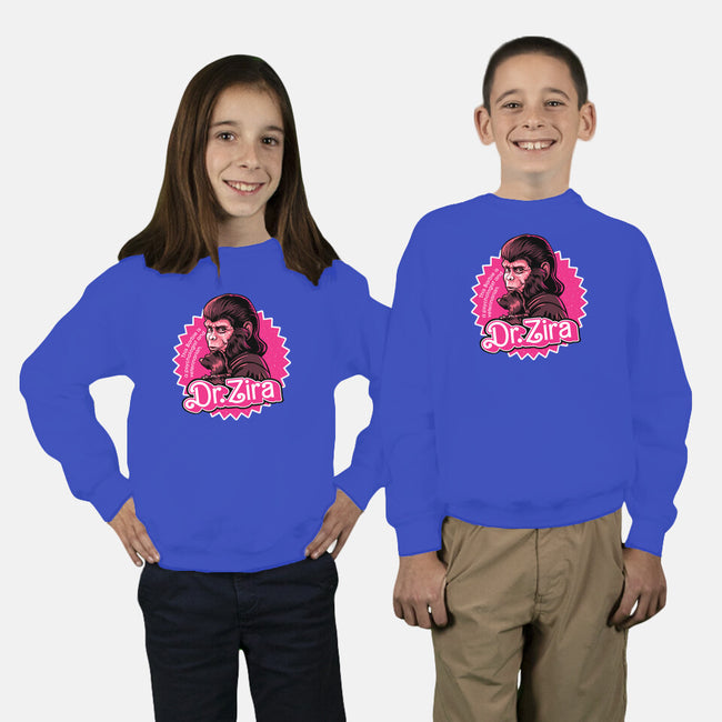 Barbie Ape-Youth-Crew Neck-Sweatshirt-daobiwan