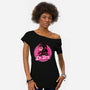 Barbie Ape-Womens-Off Shoulder-Tee-daobiwan