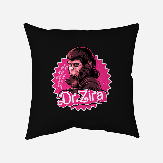 Barbie Ape-None-Removable Cover w Insert-Throw Pillow-daobiwan