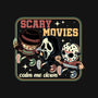 Scary Movies-None-Removable Cover w Insert-Throw Pillow-gorillafamstudio