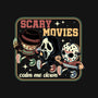 Scary Movies-None-Glossy-Sticker-gorillafamstudio