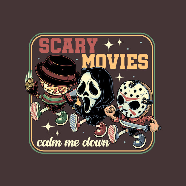 Scary Movies-None-Removable Cover w Insert-Throw Pillow-gorillafamstudio