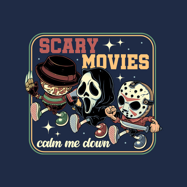 Scary Movies-None-Removable Cover w Insert-Throw Pillow-gorillafamstudio