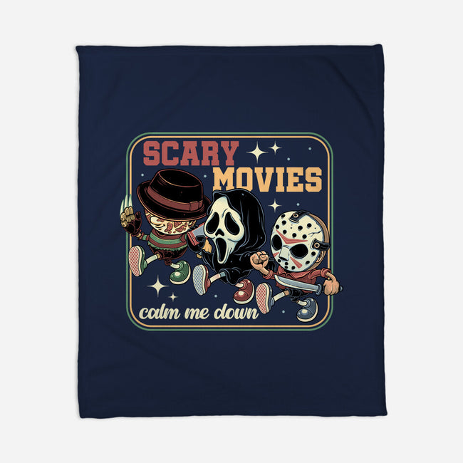 Scary Movies-None-Fleece-Blanket-gorillafamstudio