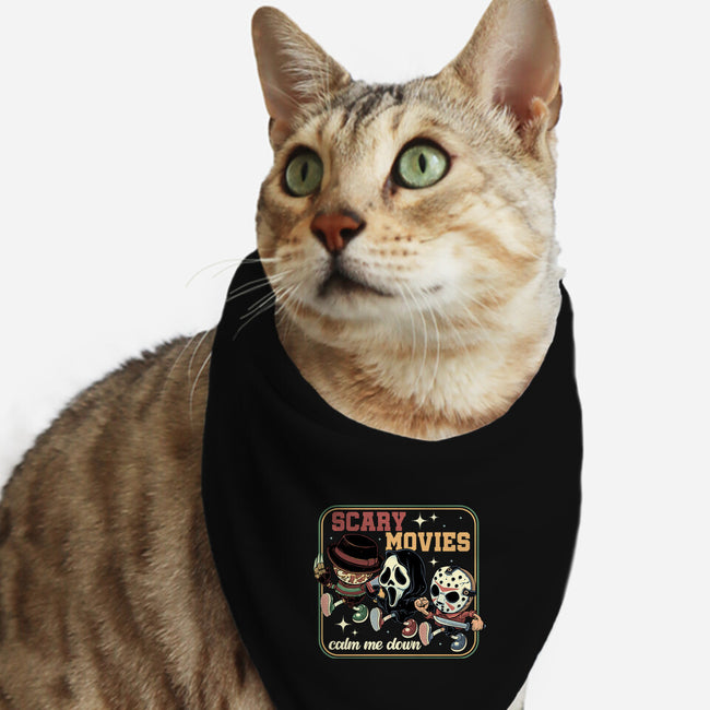 Scary Movies-Cat-Bandana-Pet Collar-gorillafamstudio