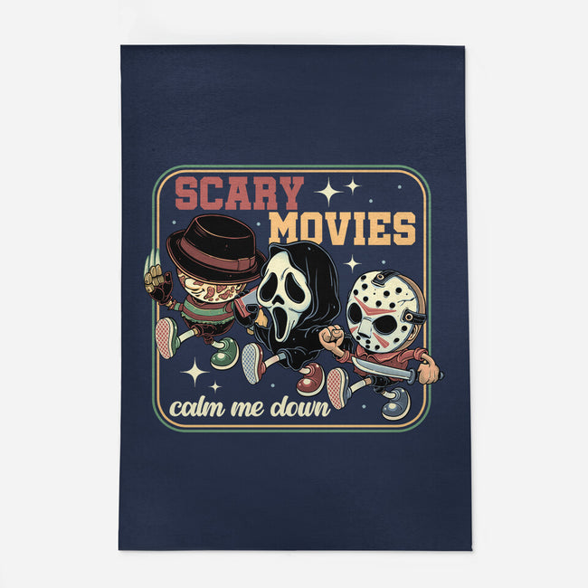 Scary Movies-None-Outdoor-Rug-gorillafamstudio