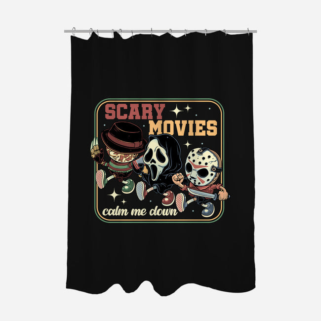 Scary Movies-None-Polyester-Shower Curtain-gorillafamstudio