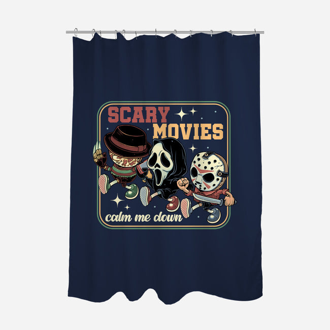 Scary Movies-None-Polyester-Shower Curtain-gorillafamstudio