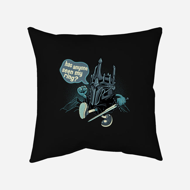 The Lost Ring-None-Non-Removable Cover w Insert-Throw Pillow-gorillafamstudio