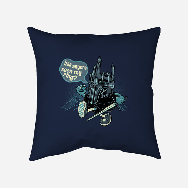 The Lost Ring-None-Removable Cover-Throw Pillow-gorillafamstudio