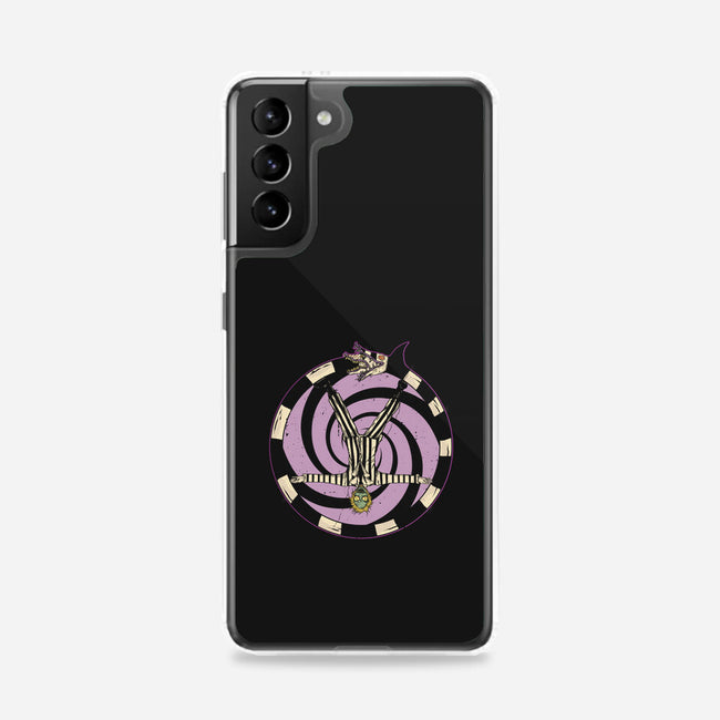 Pentagram Beetlejuice-Samsung-Snap-Phone Case-Green Devil