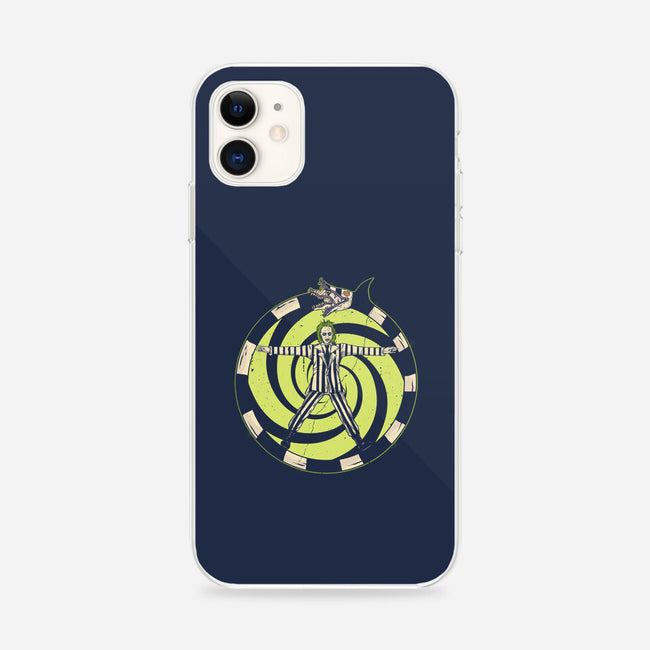 Vitruvian Beetlejuice-iPhone-Snap-Phone Case-Green Devil