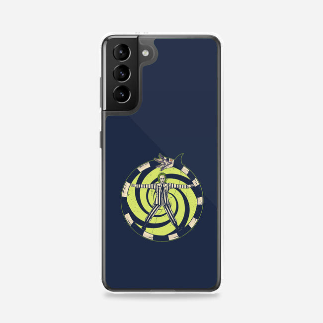 Vitruvian Beetlejuice-Samsung-Snap-Phone Case-Green Devil