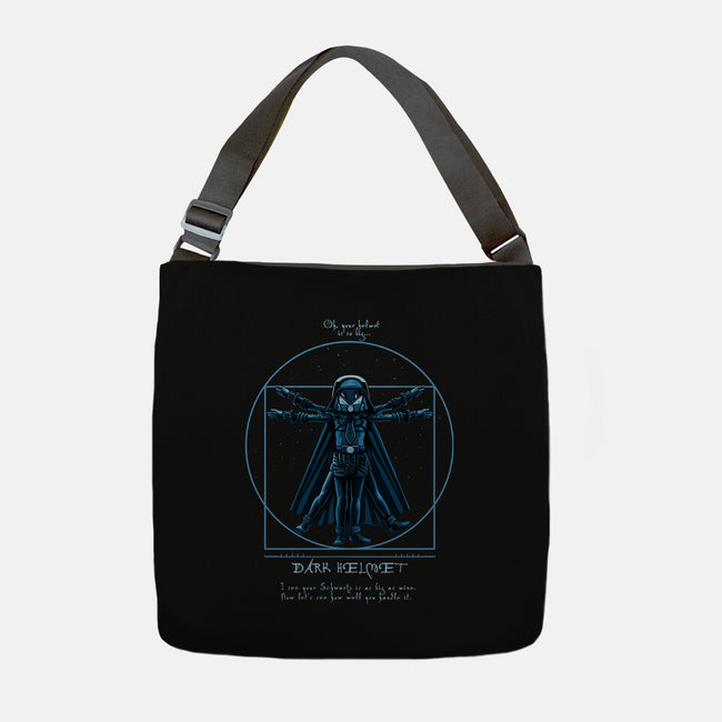 Vitruvian Helmet-None-Adjustable Tote-Bag-daobiwan