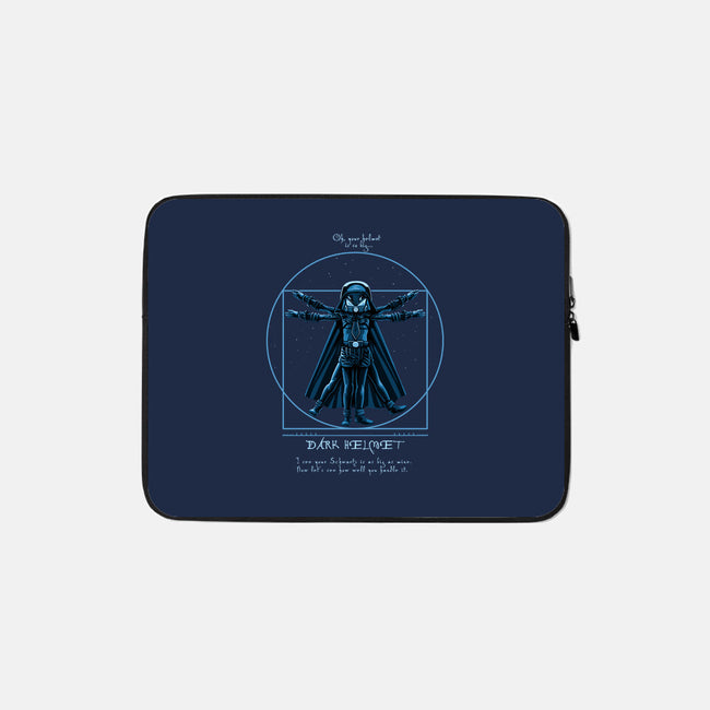 Vitruvian Helmet-None-Zippered-Laptop Sleeve-daobiwan