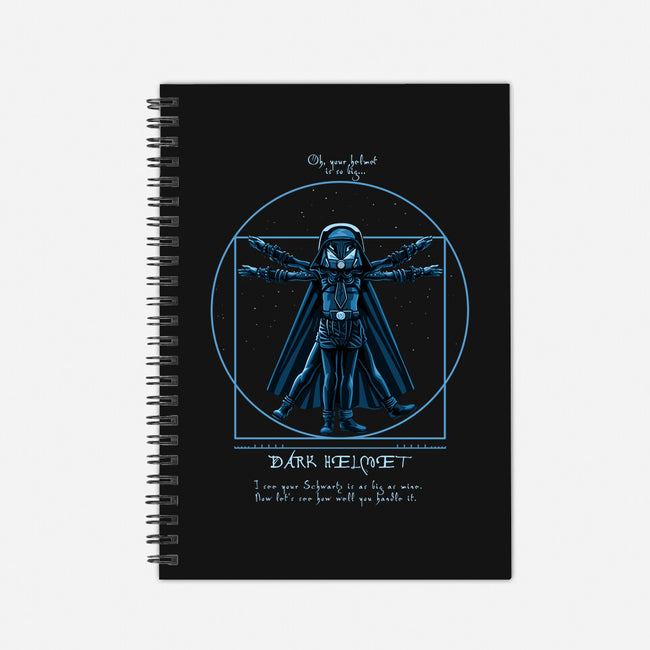 Vitruvian Helmet-None-Dot Grid-Notebook-daobiwan