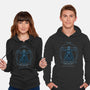 Vitruvian Helmet-Unisex-Pullover-Sweatshirt-daobiwan