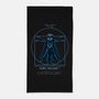 Vitruvian Helmet-None-Beach-Towel-daobiwan