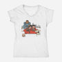 Fallnuts-Womens-V-Neck-Tee-Betmac