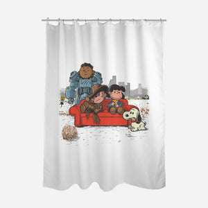 Fallnuts-None-Polyester-Shower Curtain-Betmac