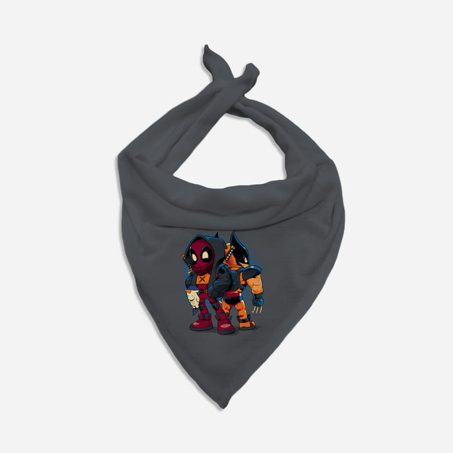 Double Healing Factor-Dog-Bandana-Pet Collar-Bruno Mota