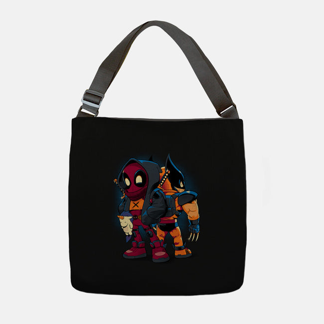 Double Healing Factor-None-Adjustable Tote-Bag-Bruno Mota