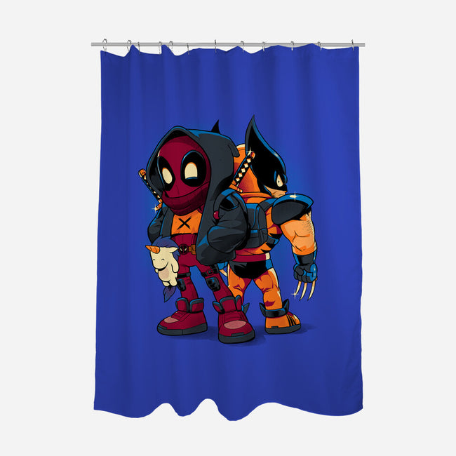 Double Healing Factor-None-Polyester-Shower Curtain-Bruno Mota