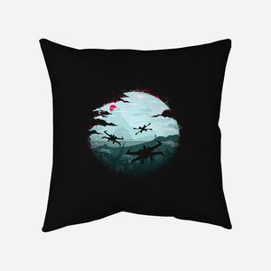 Rogue Squad-None-Non-Removable Cover w Insert-Throw Pillow-rocketman_art