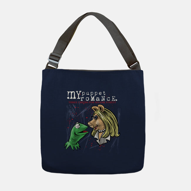 My Puppet Romance-None-Adjustable Tote-Bag-zascanauta