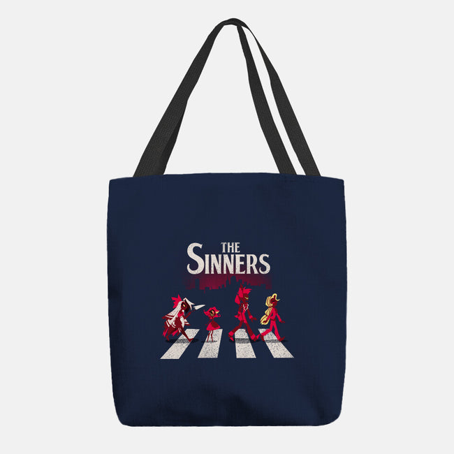 The Sinners-None-Basic Tote-Bag-dandingeroz