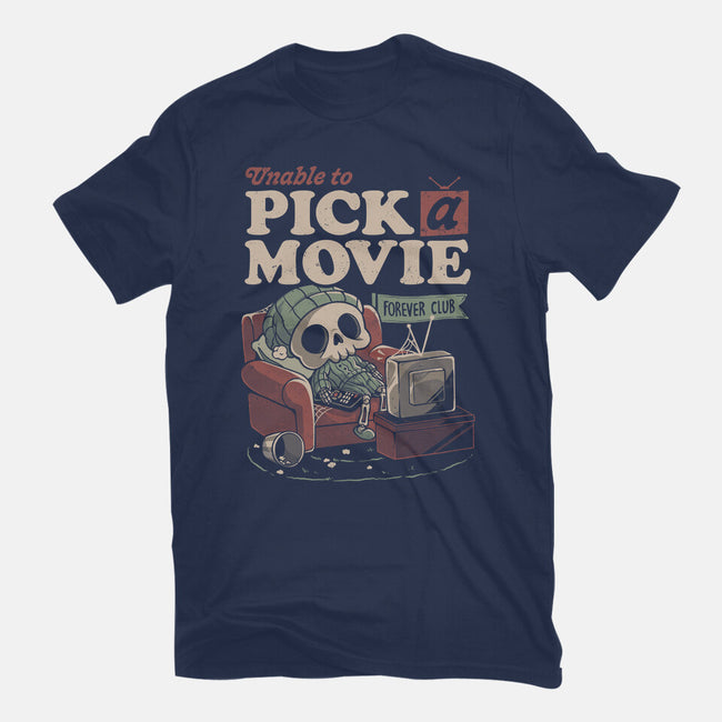 Unable To Pick A Movie-Mens-Heavyweight-Tee-eduely