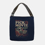 Unable To Pick A Movie-None-Adjustable Tote-Bag-eduely