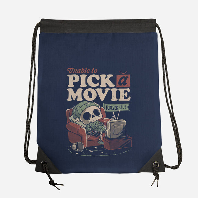 Unable To Pick A Movie-None-Drawstring-Bag-eduely