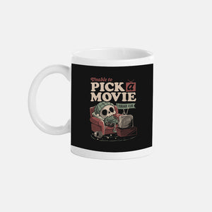 Unable To Pick A Movie-None-Mug-Drinkware-eduely