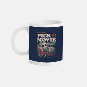 Unable To Pick A Movie-None-Mug-Drinkware-eduely