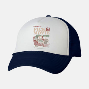 Unable To Pick A Movie-Unisex-Trucker-Hat-eduely
