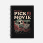 Unable To Pick A Movie-None-Dot Grid-Notebook-eduely