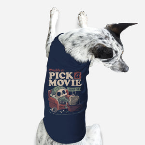 Unable To Pick A Movie-Dog-Basic-Pet Tank-eduely