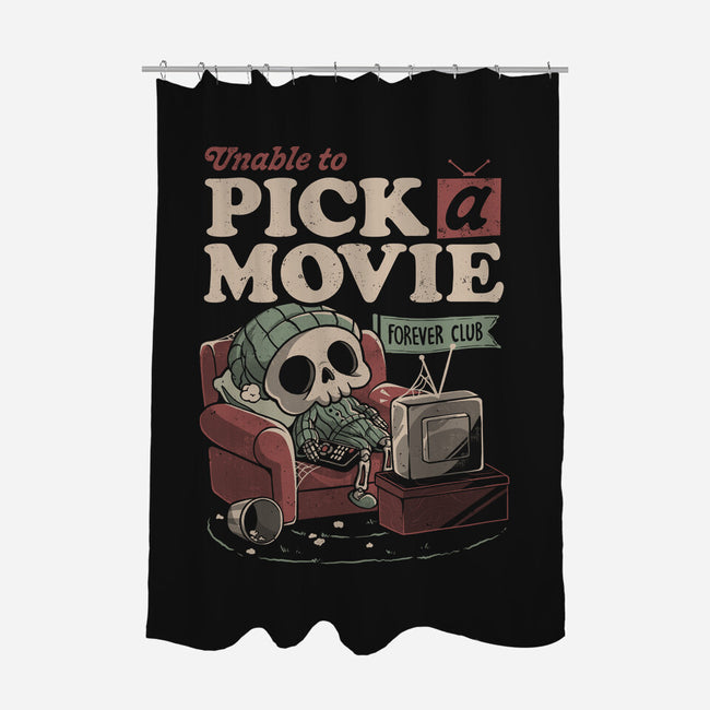 Unable To Pick A Movie-None-Polyester-Shower Curtain-eduely